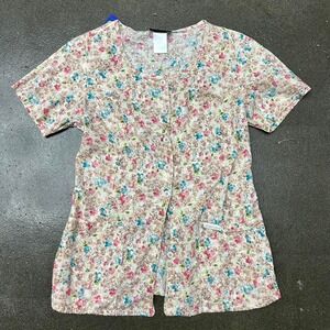 Vintage Y2K Cherokee Floral Size Small Button Up Blouse Top